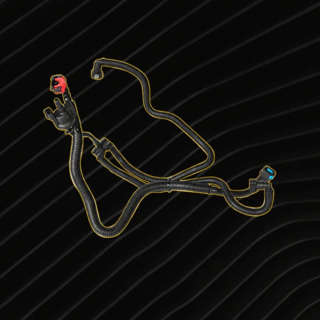 Durable Car Vapor Canister Purge Valve EVAP Hose, Perfect Fit, No Drilling Required Durable Car Vapor Canister Purge Valve EVAP Hose, Perfect Fit, No Drilling Required