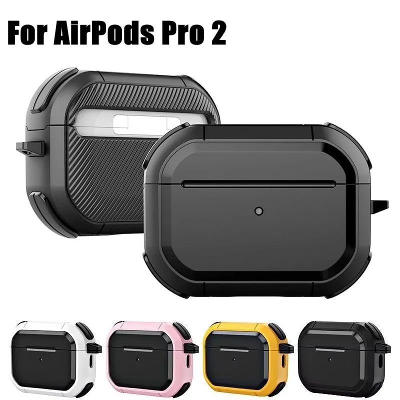Shockproof Protective AirPods Case With Keychain Clip For AirPods Pro 2 1 And AirPods 1 2 3 blue for Airpods Pro 1