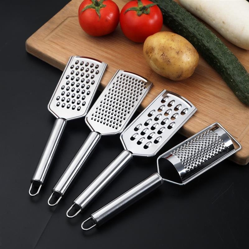 Stainless Steel Cheese Grater For Vegetables, Lemon Potato Ginger Slicer, Kitchenware Food Cutter a