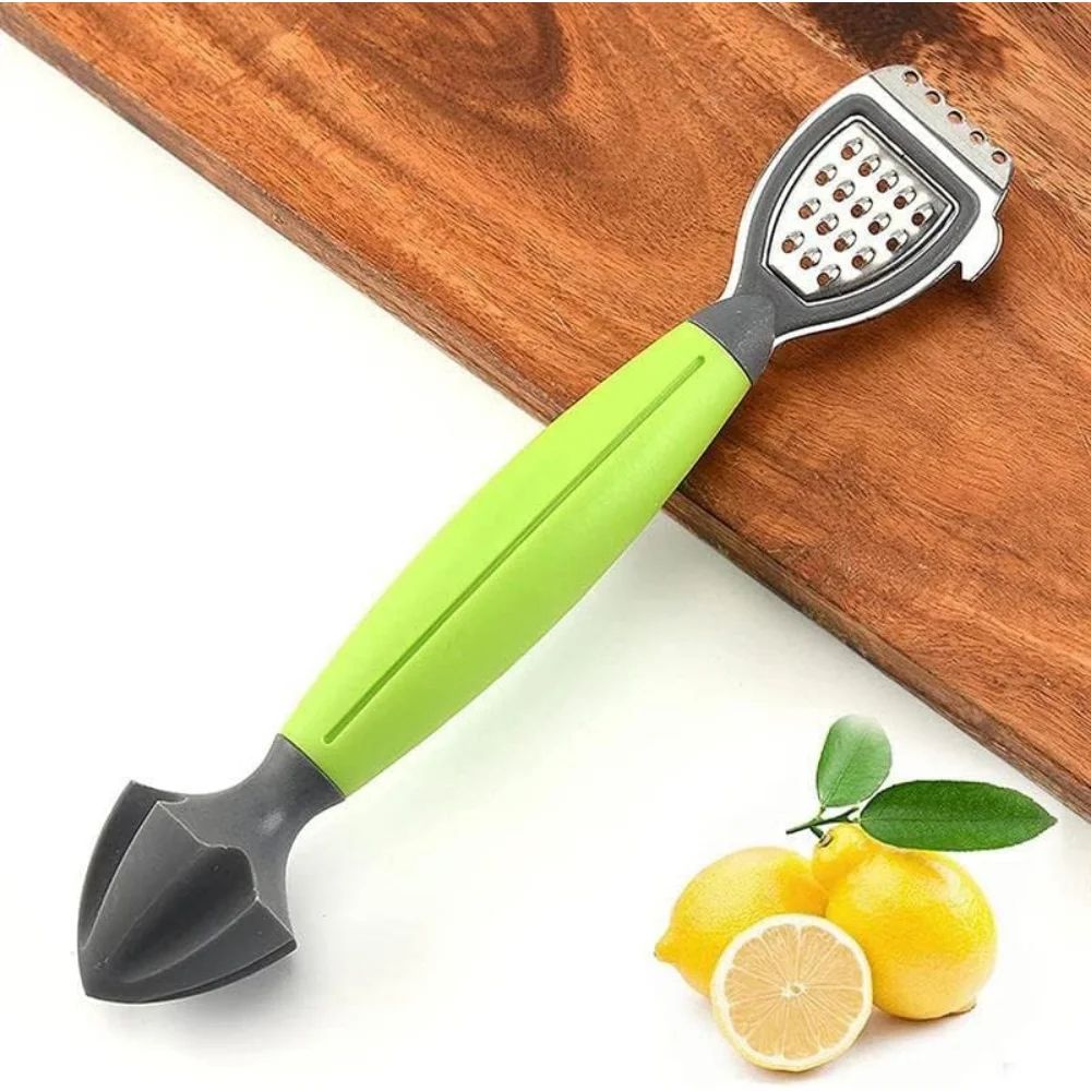 2 in 1 Lemon Juicer & Zester Grater Compact Citrus Juicer Grater And Cheese Tool 2 in 1 Lemon Juicer & Zester Grater Compact Citrus Juicer Grater And Cheese Tool