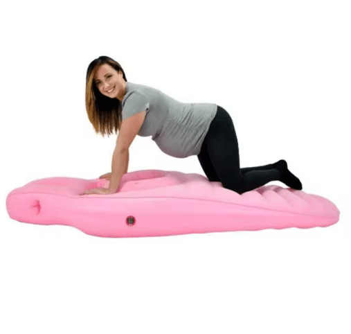 Inflatable Water Mattress For Pregnant Women Thickened PVC Floating Bed And Maternity Yoga Mat khaki