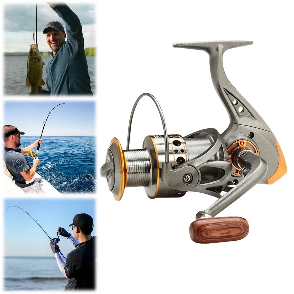All Purpose Spinning Fishing Reel With CNC Metal Spool 3000 Series