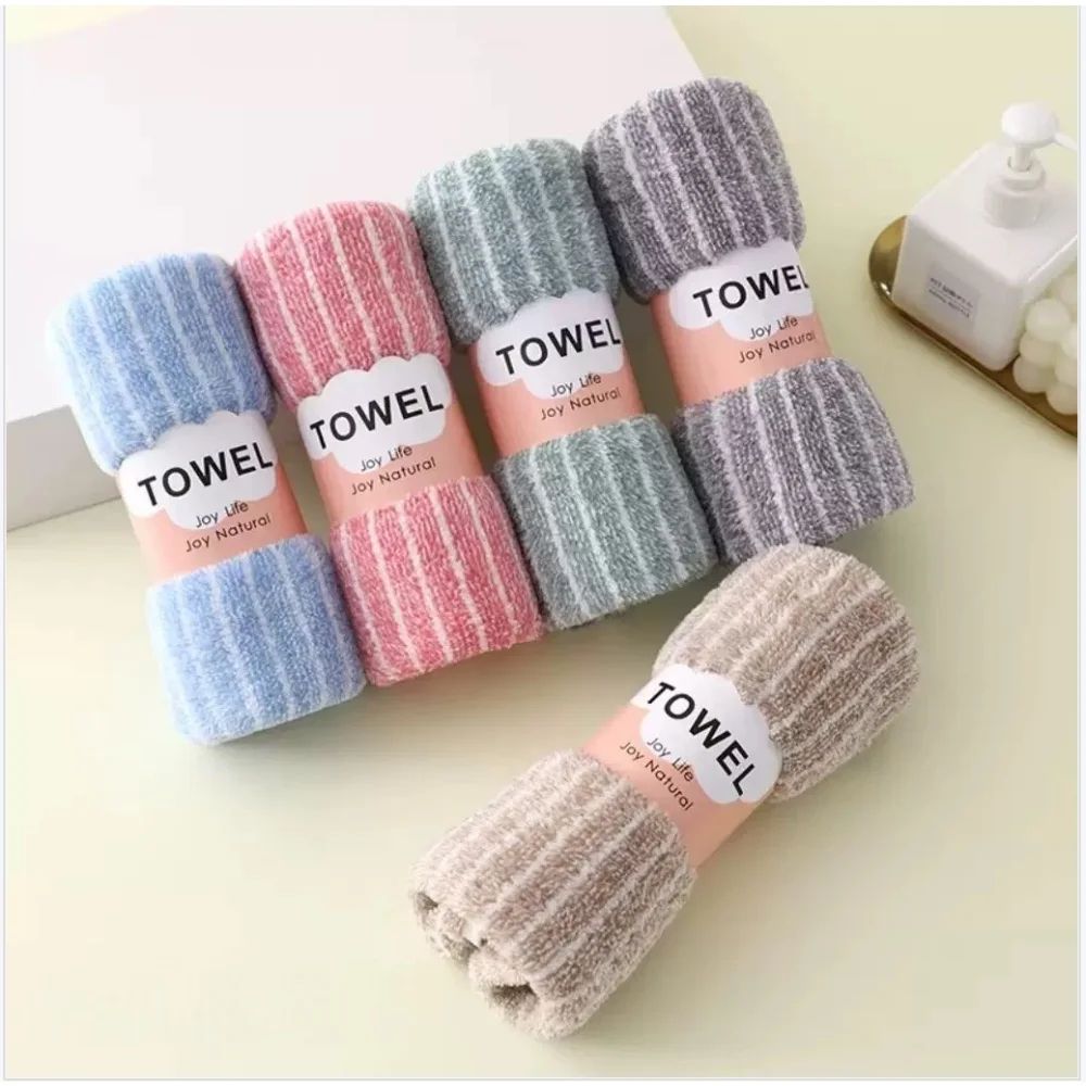 Quick Dry Striped Bath Towel Ultra Absorbent Bathroom & Spa Towel For Home, Hotel, And Salon gray
