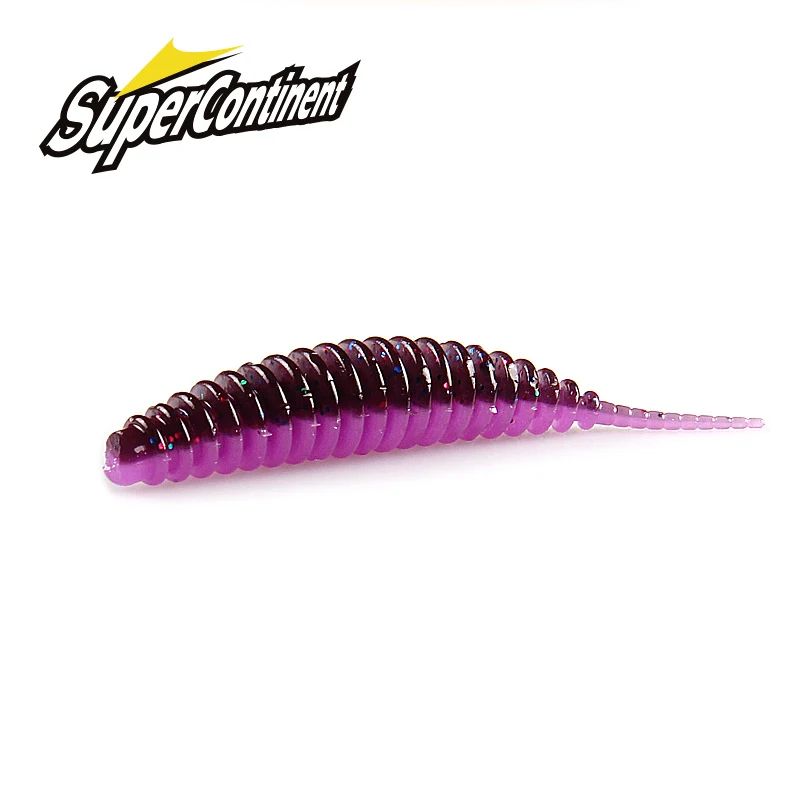 Tanta Soft Plastic Worm Bait 49mm Or 65mm For Bass And Carp p 35mm50pcs