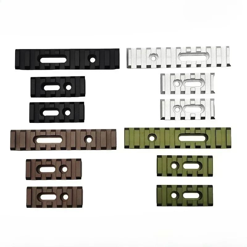 Aluminum Tactical Helmet Rail Mount Adapter Set green B