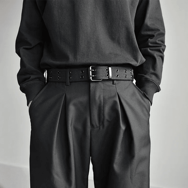 Mens Tactical Canvas Belt Military Nylon Webbing Casual Sports Belt 47.24 Inches khaki