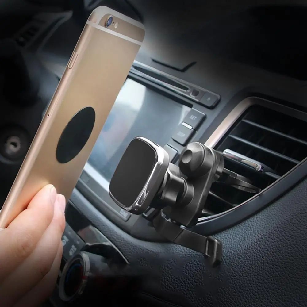 Universal Magnetic Phone Mount Metal Plate l Square