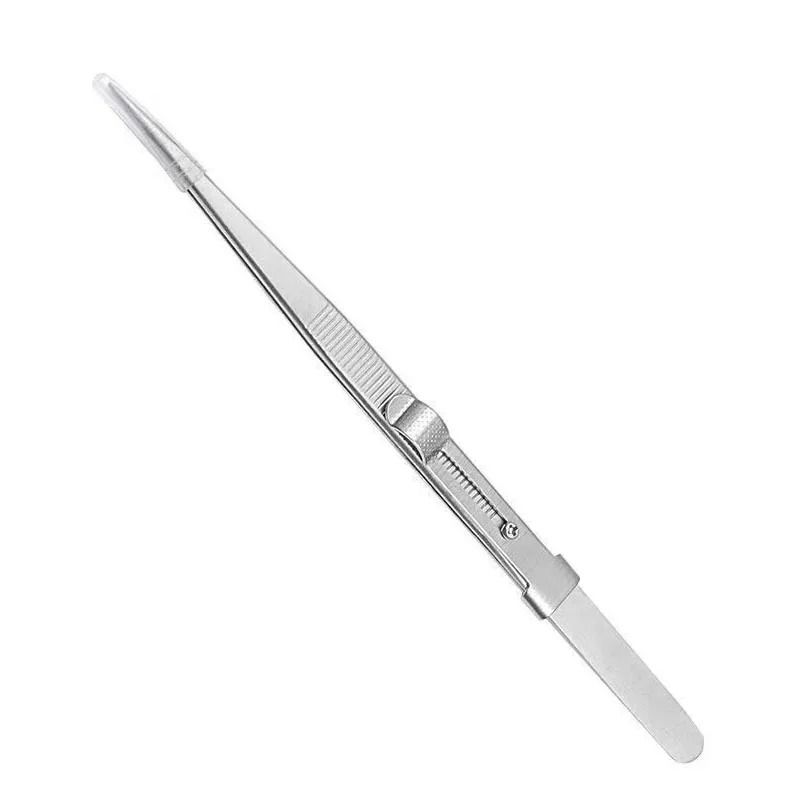 High Precision Jewelry Tweezers Stainless Steel Diamond Holding Tool d 4 Pcs