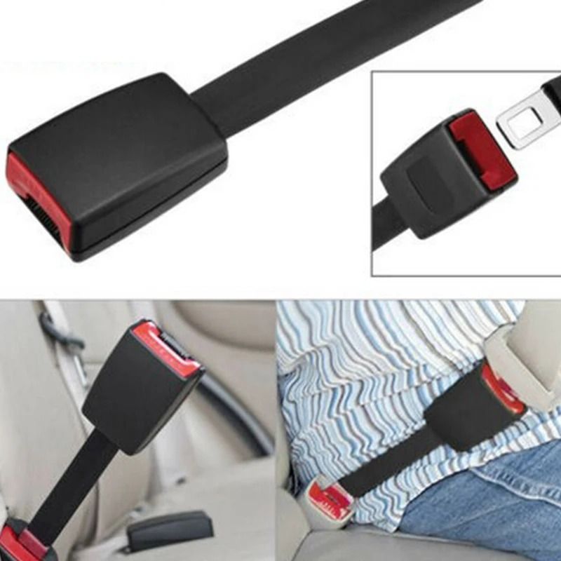 Industrial Grade Universal Car Seat Belt Extender And Safety Buckle 30 Cm 2 Pcs