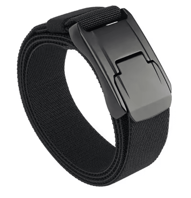 Stretch Nylon Work Belt With Quick Release Buckle For Men And Women green 125cm