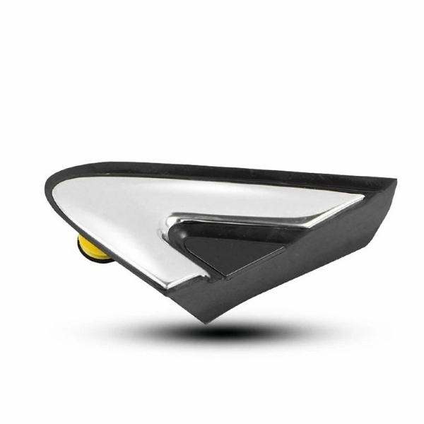 Mirror Corner Fender Molding For Left Side Durable Chrome And Black Trim Mirror Corner Fender Molding For Left Side Durable Chrome And Black Trim