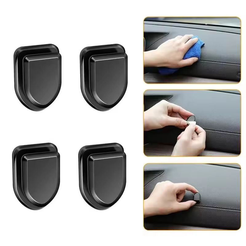 Mini Self Adhesive Car Hooks For Cables Keys And Accessories 8pcs