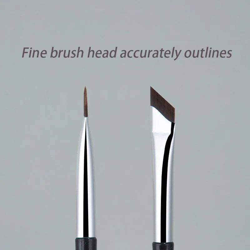Ultra Thin Angled Eyeliner Brush Precision Detail Makeup Tool eyeliner Brush