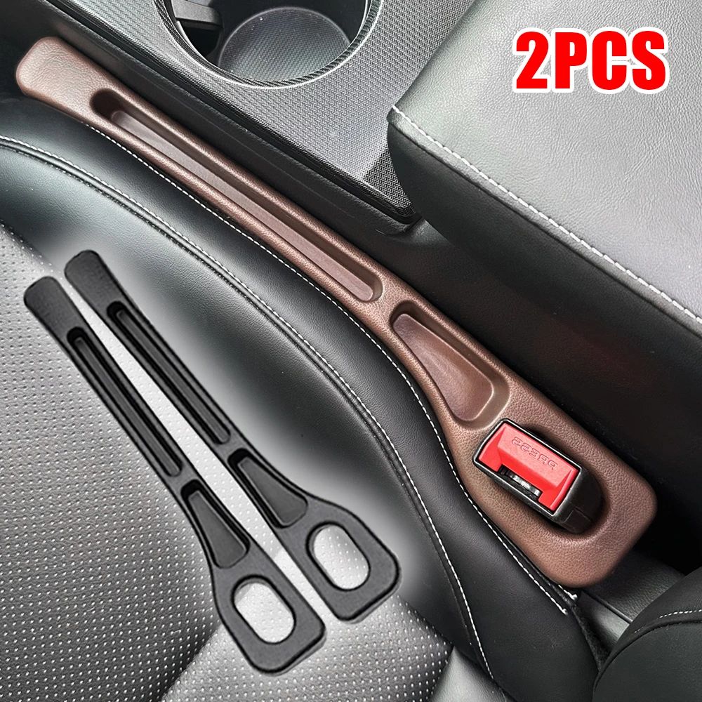 Car Seat Gap Filler Organizers 2 Pack Seat Crevice Storage Boxes 2pcs Red