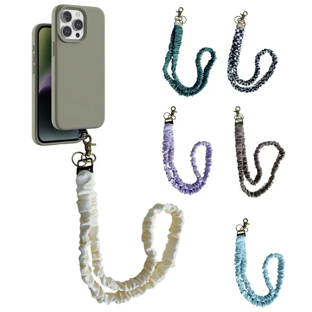 Lightweight Phone Lanyard Chain Strap black White