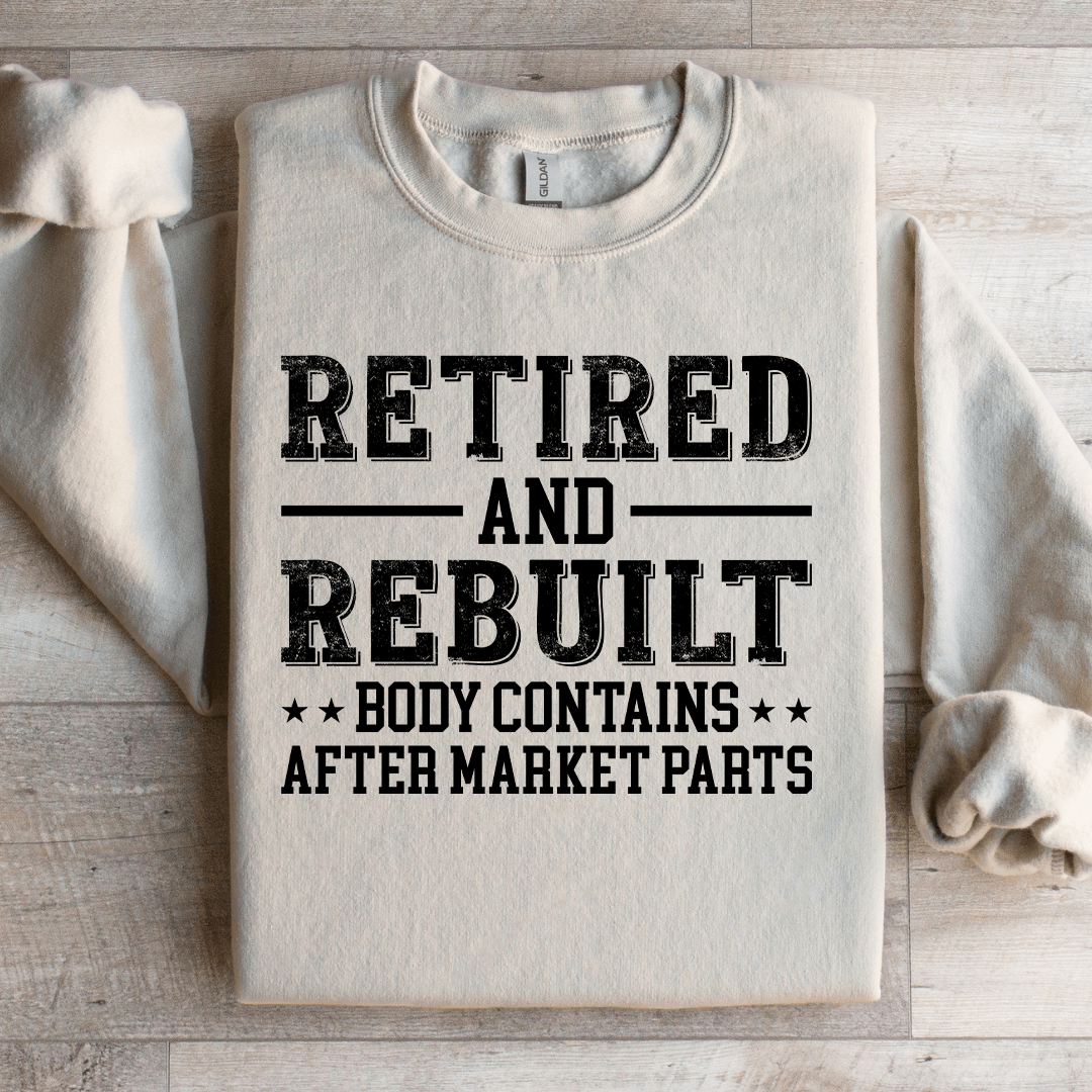 Retired And Rebuilt Body Contains Sweatshirt XL Black