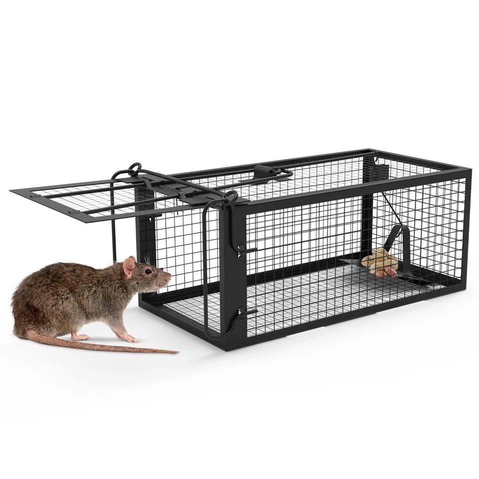 Live Rodent Trap Cage, Rat Trap Cage Humane, Iron Mouse Control Cage, U Shaped Mouse Trap For Small Rodents Live Rodent Trap Cage, Rat Trap Cage Humane, Iron Mouse Control Cage, U Shaped Mouse Trap For Small Rodents