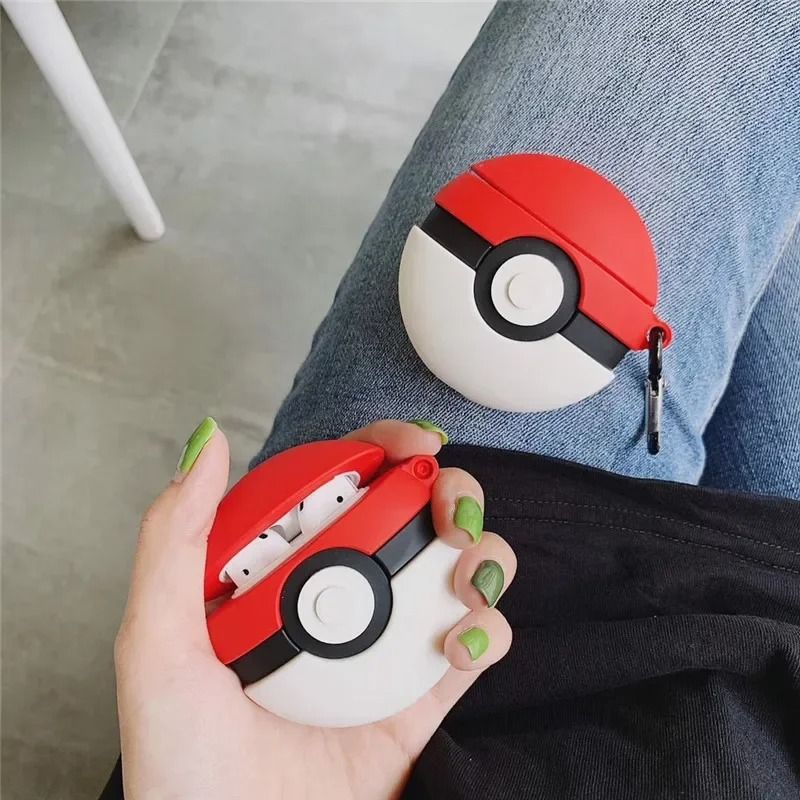 Pokemon Poke Ball Shockproof Protective Case For AirPods for Airpods Pro