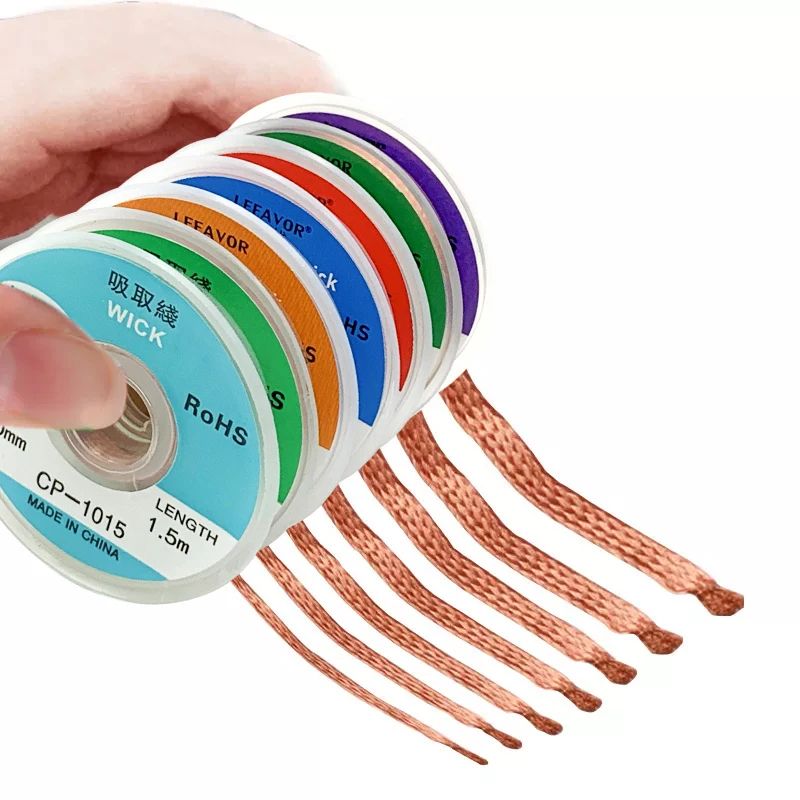 Precision Copper Desoldering Braid With Flux Solder Wick In 1mm 2.5mm 4mm (1.5m Or 3m) 3m 2mm