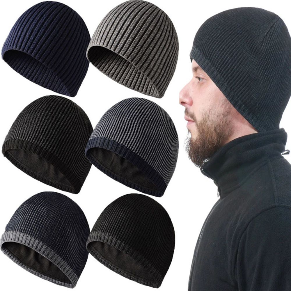 Winter Warm Knitted Beanies For Men And Women, High Quality Outdoor Sport Windproof Cap, Soft Comfortable Hiking And Cyc 4