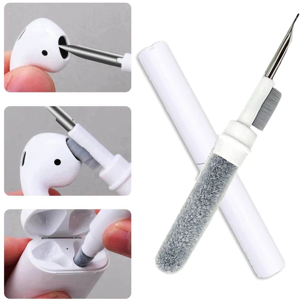 Bluetooth Earbuds Cleaning Kit white