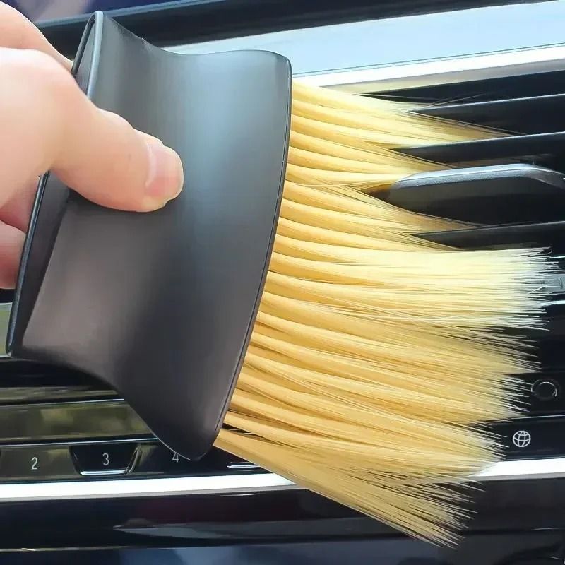 Car Air Vent Dust Removal Brush Elastic Interior Cleaning Tool Car Air Vent Dust Removal Brush Elastic Interior Cleaning Tool