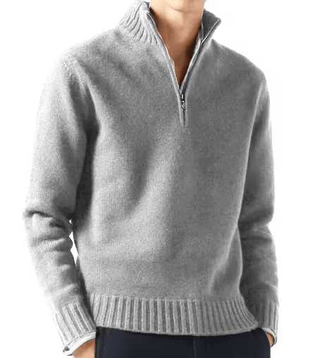 Mens Autumn Turtleneck Sweater Solid Color Knitted Pullover For Casual Daily Wear beige l
