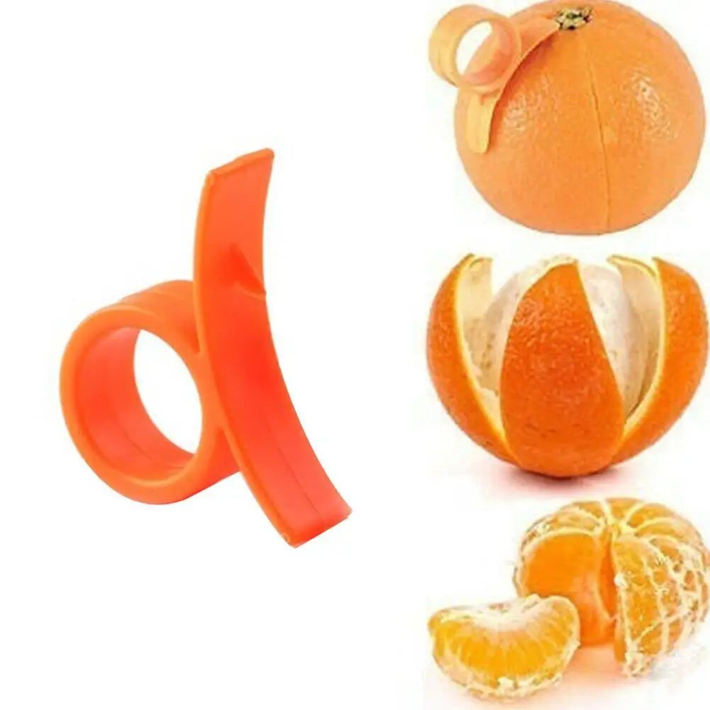 Quick Slice Citrus Peeler Set (35pcs) Orange Peeler Tool & Peel Remover For Easy, Clean Snacks 1pc