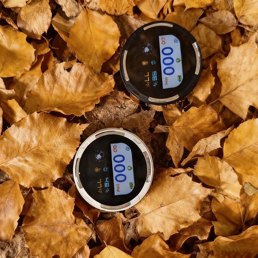 Portable Carbon Monoxide Detector Alarm For Camping & Home CO Leak Sensor With Loud Alert For RV, Tent, Garage Safety black