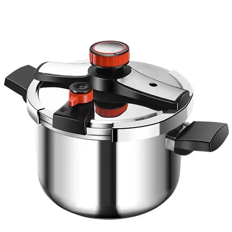 ProCook 304 Stainless Steel Pressure Cooker Fast Cooking, Adjustable Pressure, Explosion Proof Design 4l (1.1 Gallons)