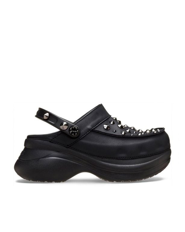 Sabot Bae Studded Clog W - Black - CROCSTM Flats