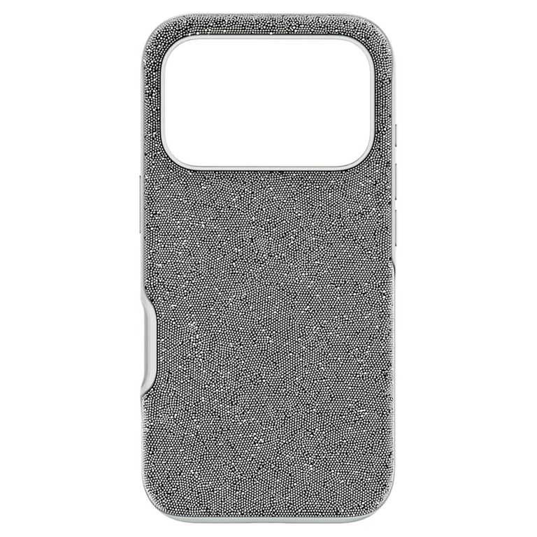 High Smartphone Case, Iphone 17 Pro - Gray - Swarovski Cases