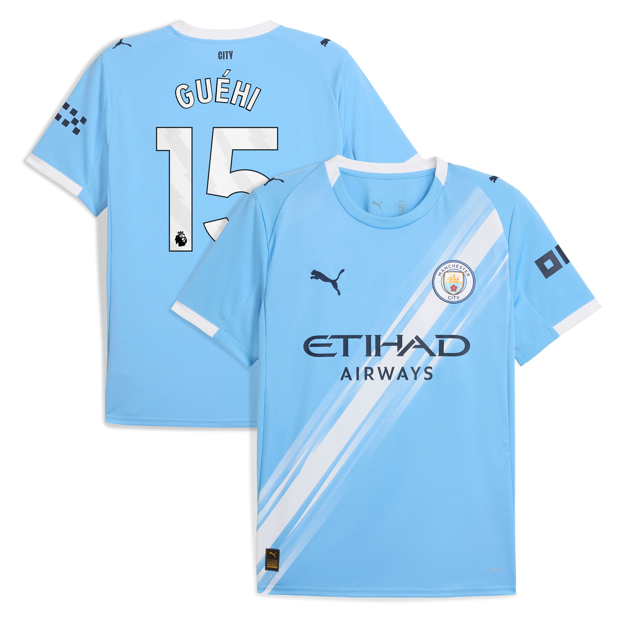 Manchester City PUMA Heimtrikot 2025-26 mit Aufdruck Guéhi 15 Image