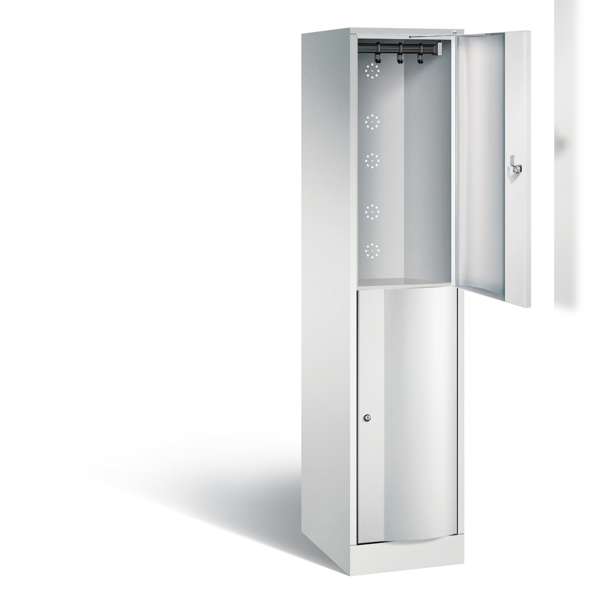 C+P Spind doppelstöckig Resisto, H1950xB396xT540mm Image