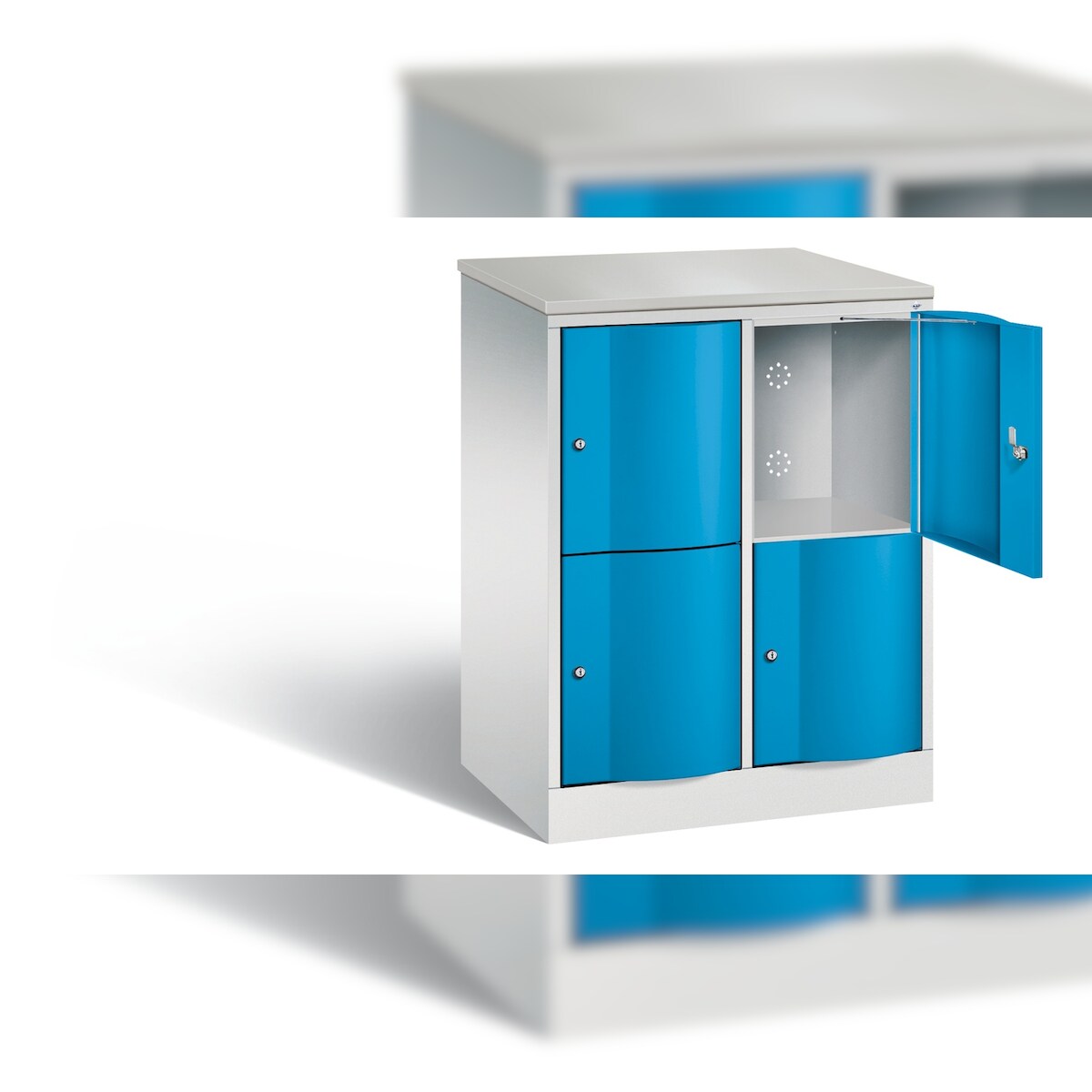 C+P Schließfachschrank Resisto, H1077xB772xT540mm Image