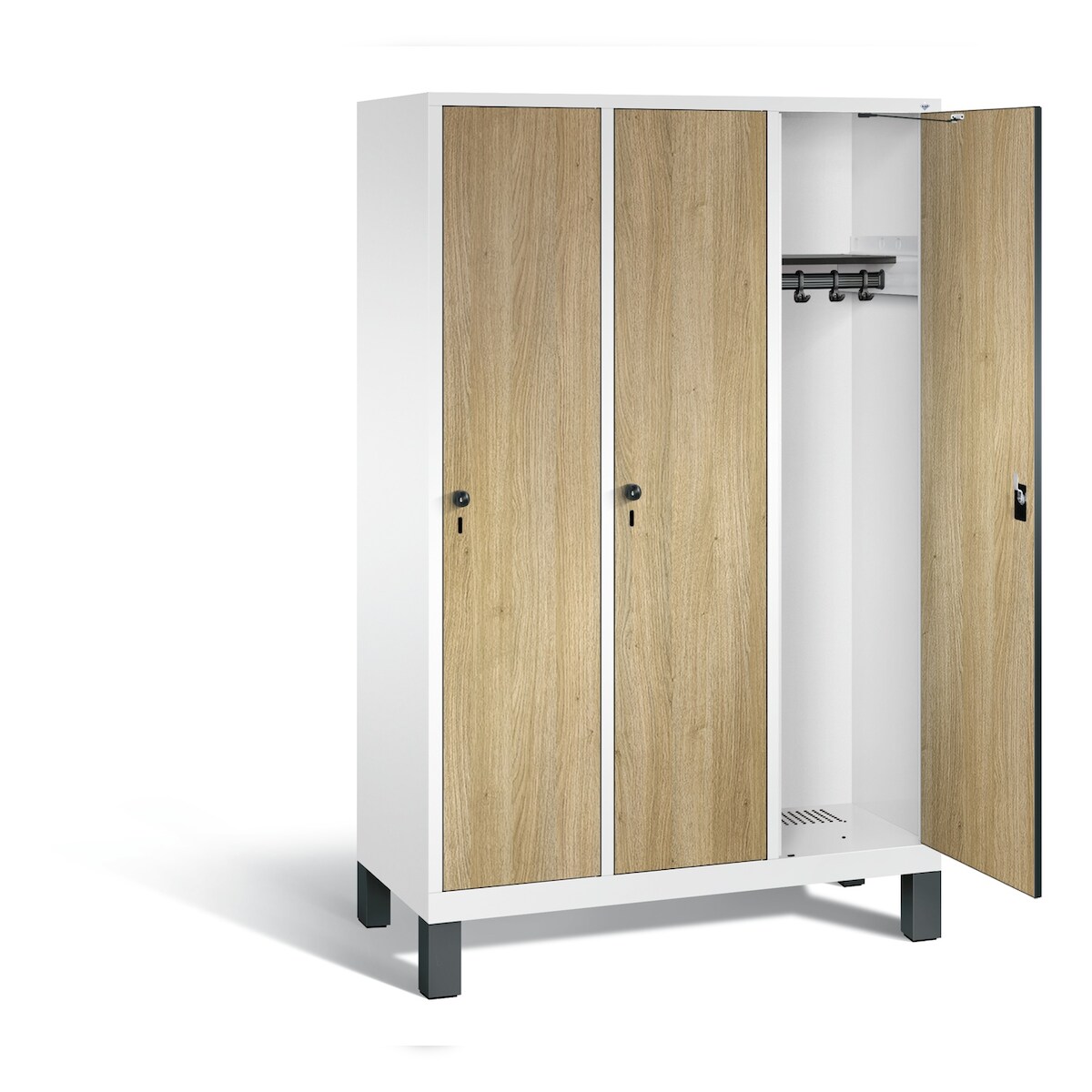 C+P Garderobenschrank Evolo, H1850xB1200xT500mm Image