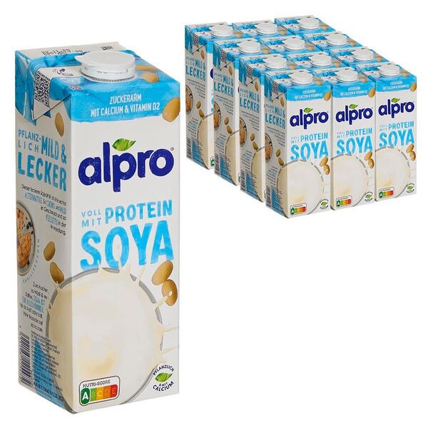 alpro Sojadrink »Soya Original« 1,8 % Fett, 12 Liter Image