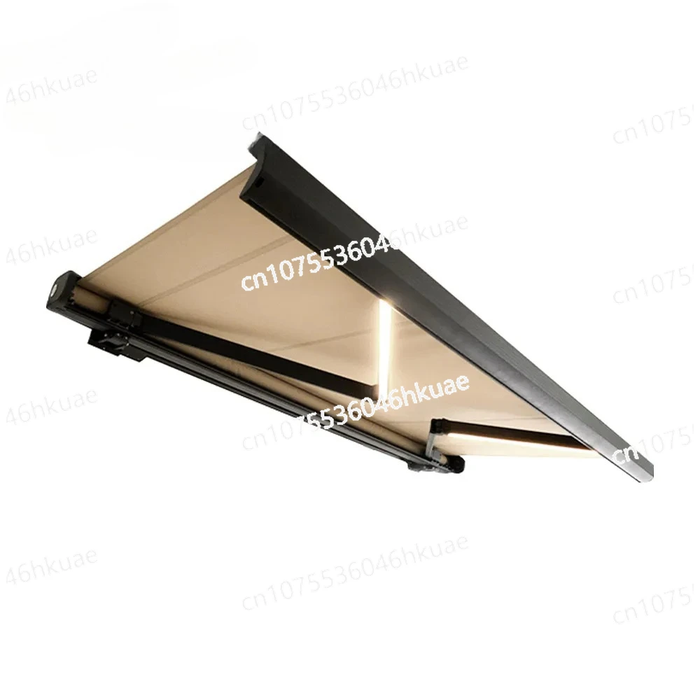 Factory Hot Sale Vollkassette motorisierte Markise mit 4 m, 5 m, 6 m, 7 m Breite Image