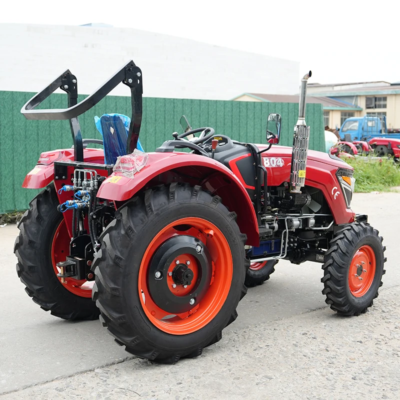Professioneller Bauernhof-Traktor mit 80 PS – robuste und lange Lebensdauer, anpassbare Optionen verfügbar, hochwertiger Lieferant Image