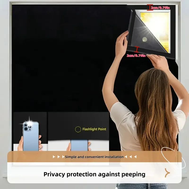 1-teiliger Sonnenschutz, geeignet für Balkon-Sonnenschutz und Isolierung, geeignet für Fenster, Schlafzimmer, Zimmer, Schlafsäle Image