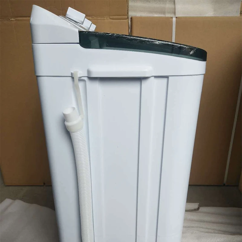 2-in-1 tragbare halbautomatische Waschmaschine und Trockner-Kombination, tragbare Waschmaschine mit Entwässerungspumpe Image