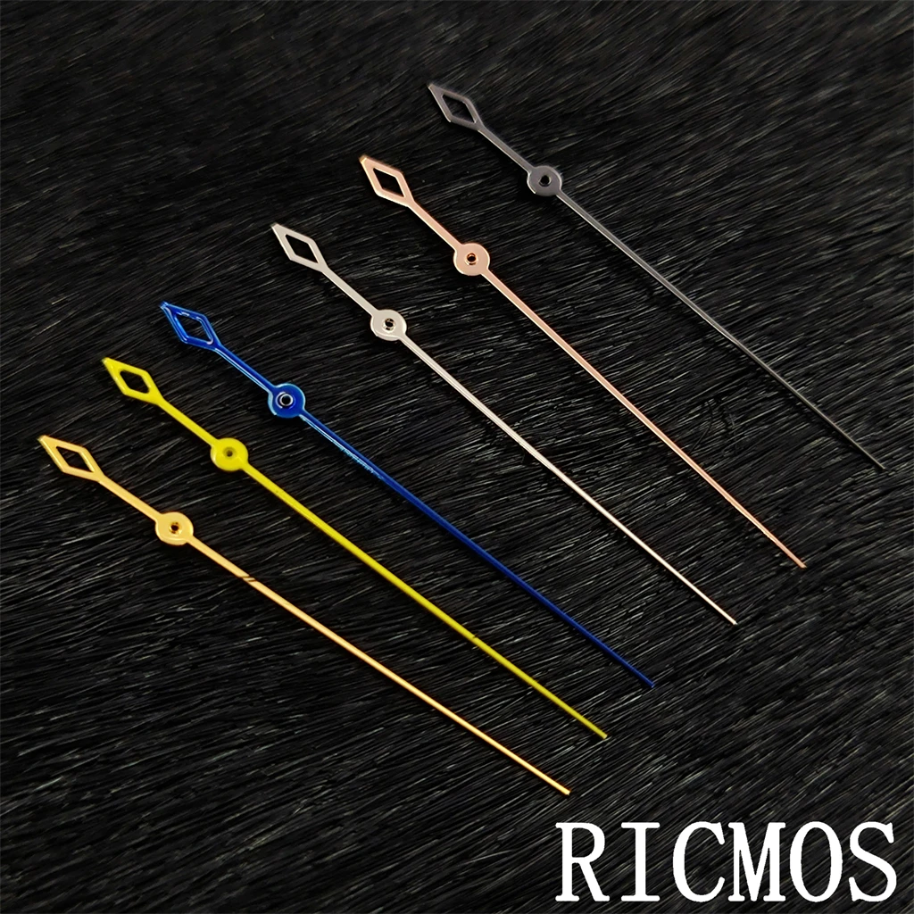 NH35 NH36 Uhrzeiger Silber/Gold/Rose/Blau/Gun/Gelb/Blau Farbe 12,5 mm Zeiger NH35 NH36 Uhrwerk Ersatzteile