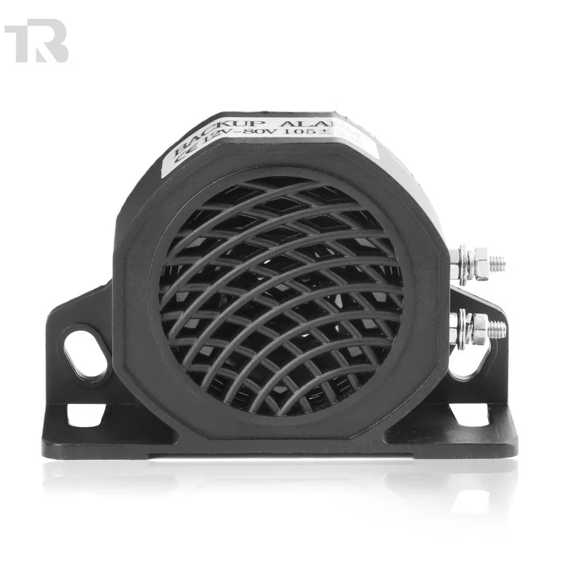 12 V/48 V LKW-Backup-Alarm, 105 dB, Auto-Rückwärtshorn, BIBI-Summer, Warnalarm, Sirene, wasserdicht, industrielle Hochleistungs-Backup Image