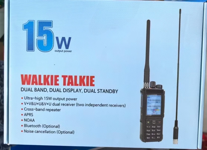 TYT UVL-15W Walkie Talkie 15W POWER Robustes Walkie Talkie mit großer Reichweite Taktisches Dualband-Telefon AR-152 Image