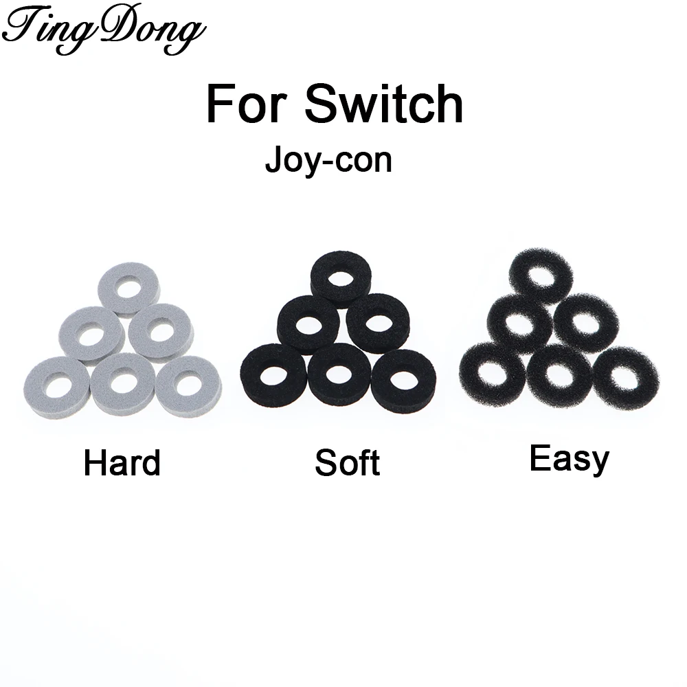 6–20 Stück spezieller, Gefühlverbessernder Ring für den Joystick, Pufferschwammring für Switch Joy-Con Image