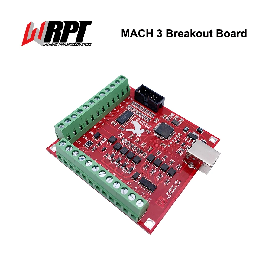 Supergetriebene USB-Schnittstelle MACH3 Motion Control Card Feidiao Card Hauptgravurmaschinensteuerung CNC-Schnittstellenkarte Vierachsen Image