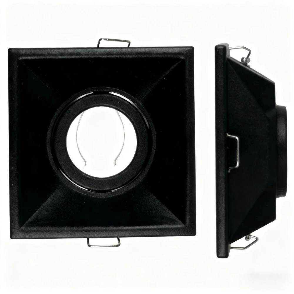 JOYINLED Downlight-Rahmen aus Metall, rundes GU10 MR16-Gehäuse, LED-Strahler für die Deckeninstallation