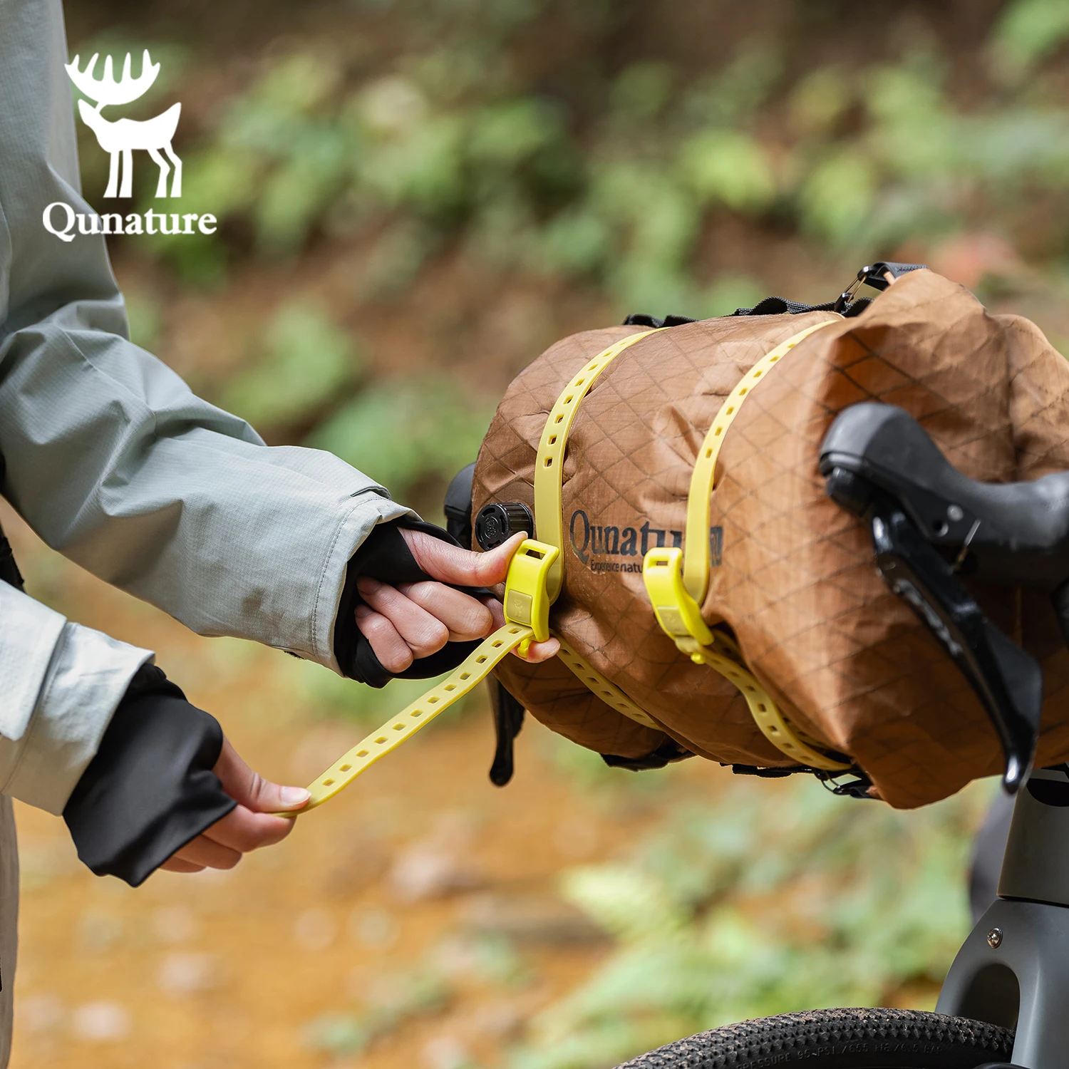 Qunature TPU Elastic Scale Strap Multifunktionaler Outdoor-Bindegurt 360° ° Wickeldesign, widerstandsfähiger, hochfester Riemen Image