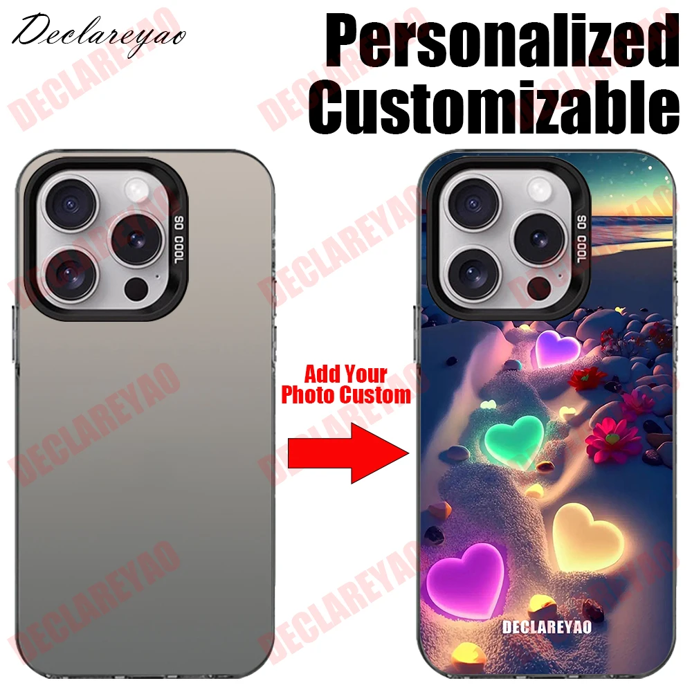 Personalisierte Anpassbare DIY Fotos Coque Für VIVO iQOO Z10 Y300 Pro Plus S1 Neo V17 Y9S V23 S12 V23E S10E Y75 V25 Fällen Abdeckungen Image