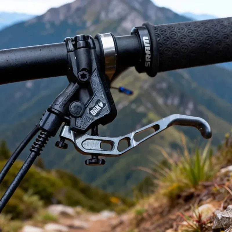 OAK Bremshebel. Geeignet für Shimano SRAM Magura Bremshebel-Modifikationsteile, hochfestes Fräsen aus Luftfahrt-Aluminium Image